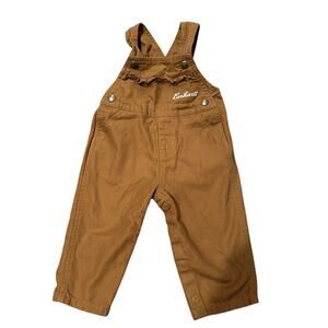 Carhartt Toddler Overalls Bundle – Size 12M – Rugged & Ruffled